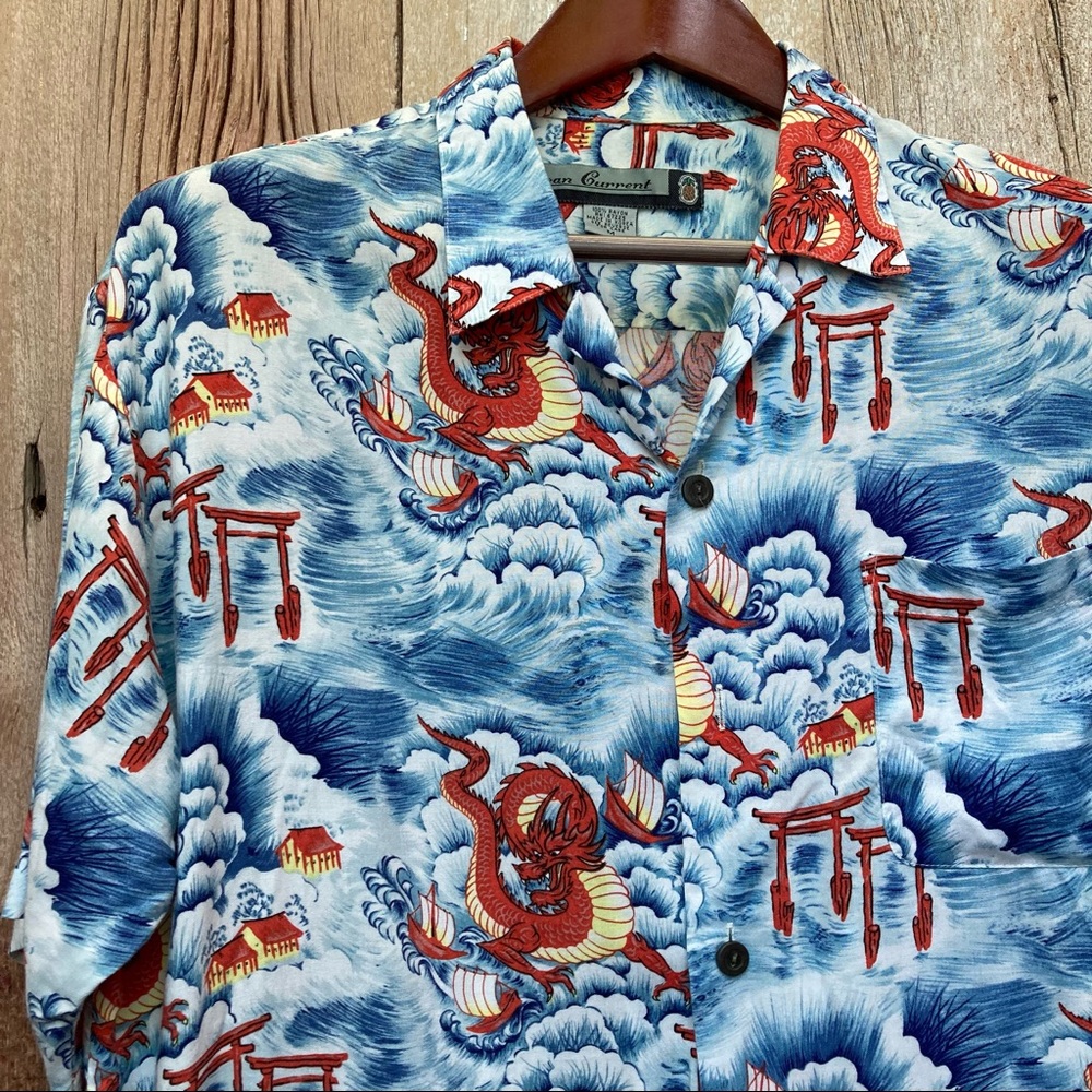Ocean Current SS Shirt M